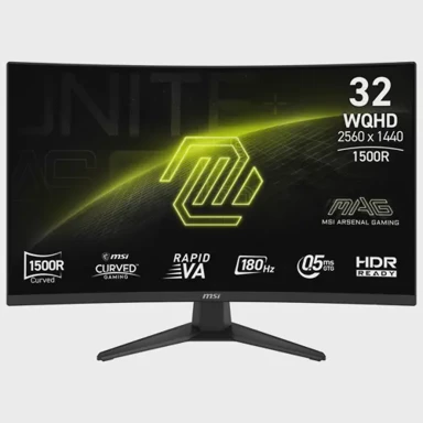 MSI Monitor MAG 321CQF E18, 80 cm (31,5"), 2560x1440, QHD, crni